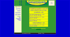 Desktop Screenshot of goiamoveis.com.br