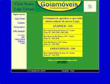 Tablet Screenshot of goiamoveis.com.br